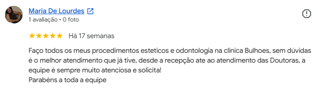 Depoimento de paciente