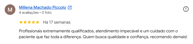 Depoimento de paciente